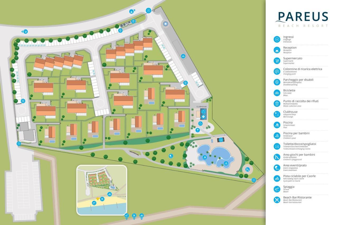 Pareus Beach Resort Caorle Zewnętrze zdjęcie